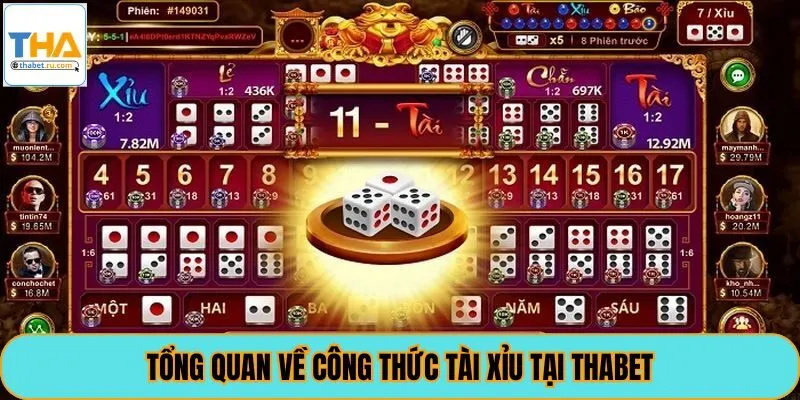 Tổng quan về công thức tài xỉu tại thabet